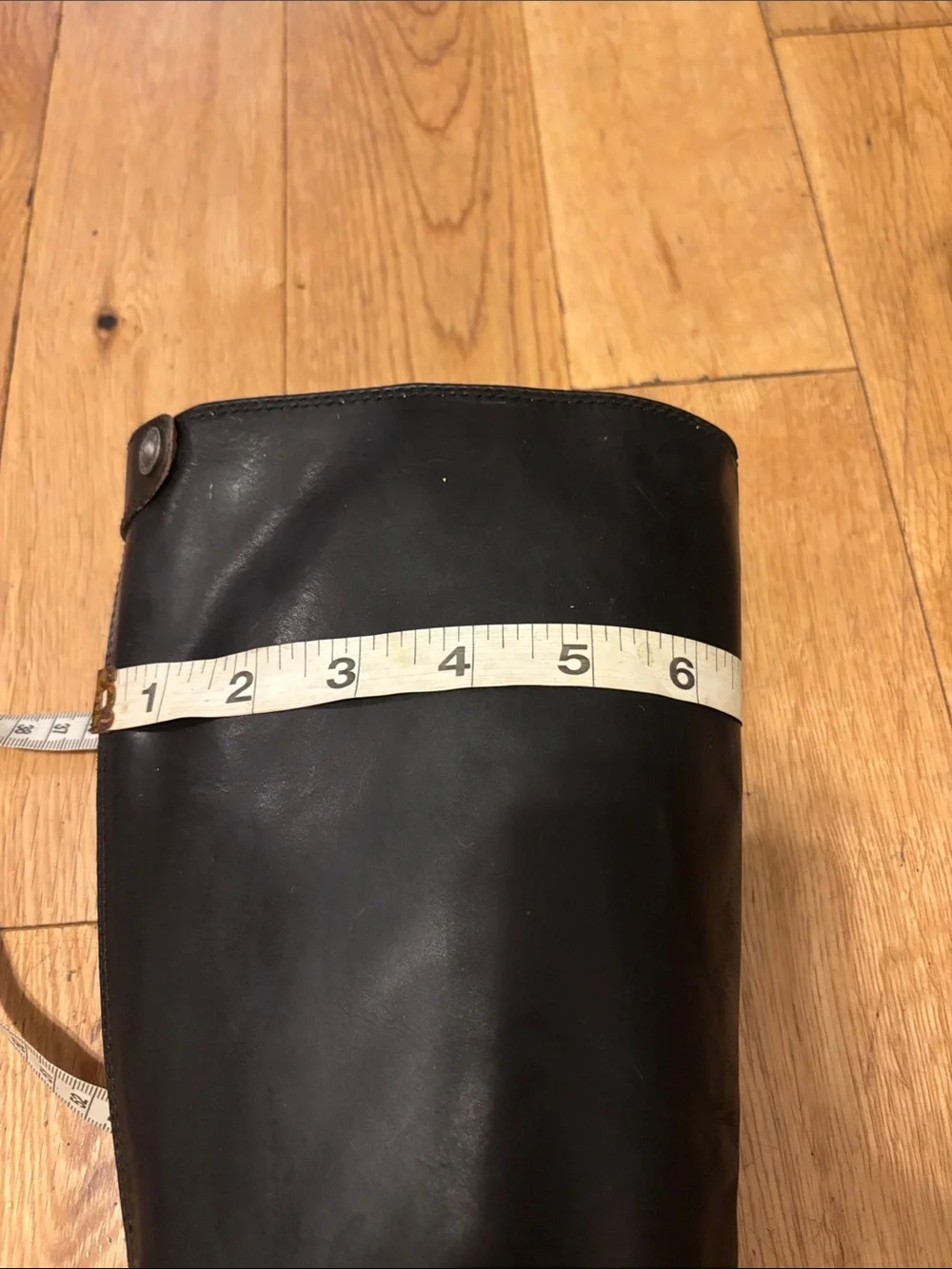 Frye leather zip